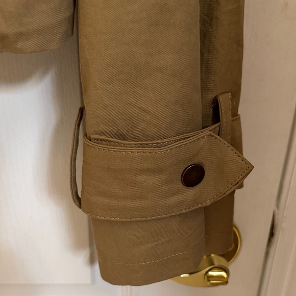 Tan Cropped Utility Jacket - Picture 3 of 3